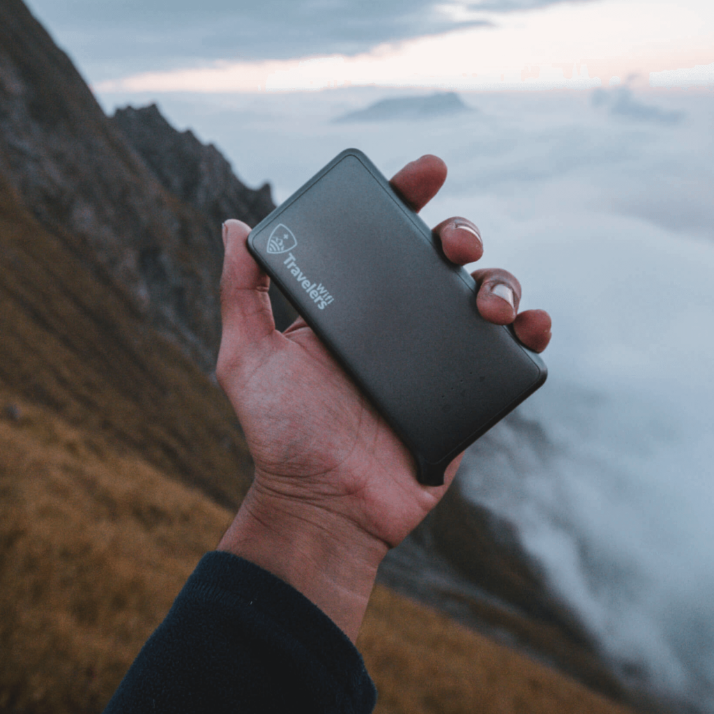 A Pocket wifi or portable wifi router for 140 countries