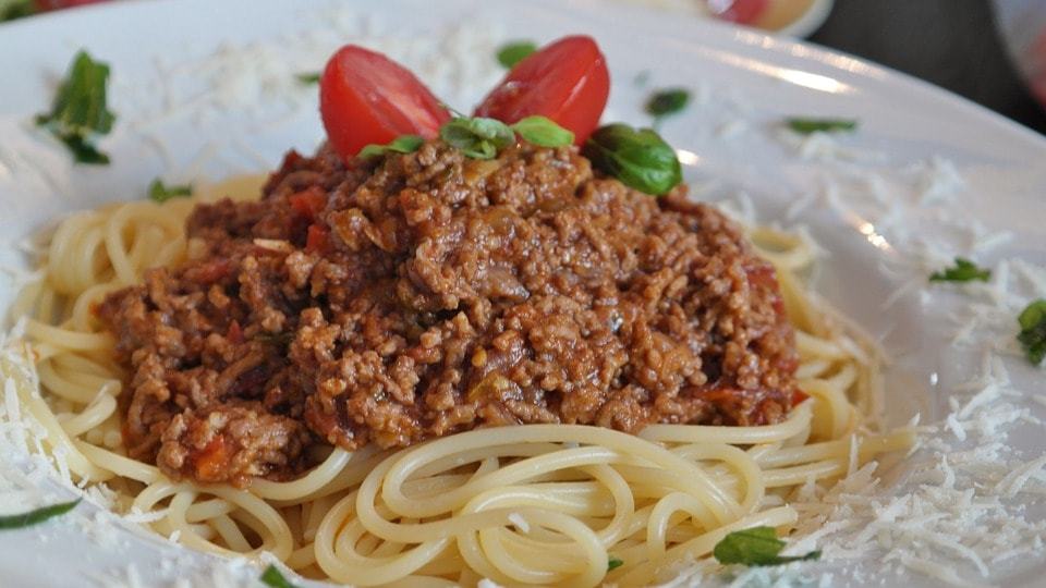 Bolognese Spagetti Italian Food Travelers Wifi Bolognese Spagetti Italian Food Travelers Wifi